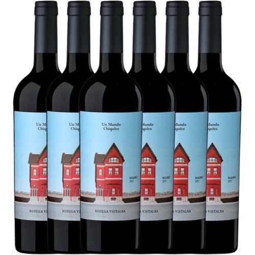 Vino Un Mundo Chiquito Malbec x6 unidades