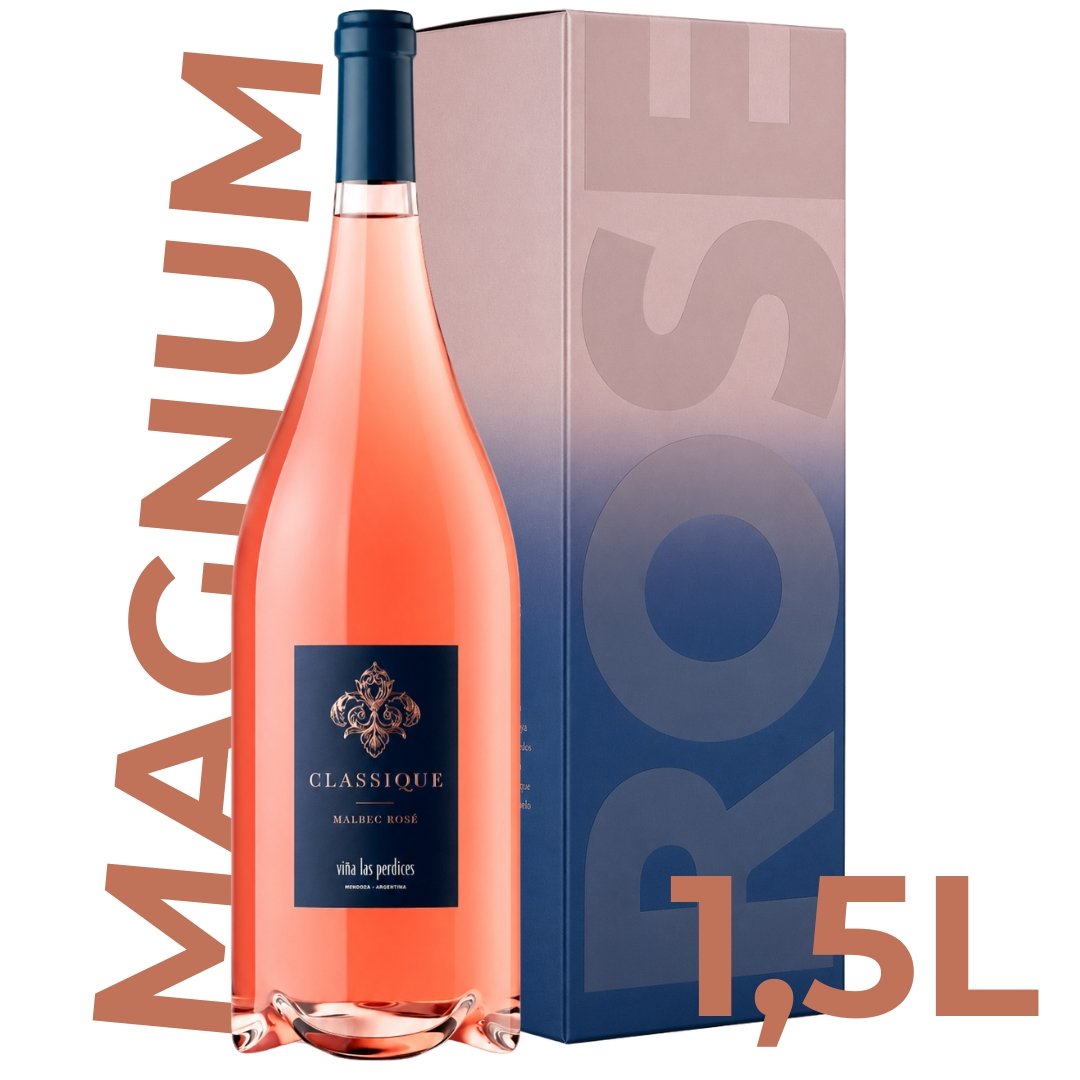 classique malbec rose magnum botella rosa 1,5 litros