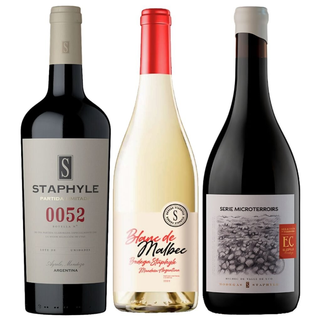 Mix Malbecs de Autor Bodega Staphyle x 3 unidades