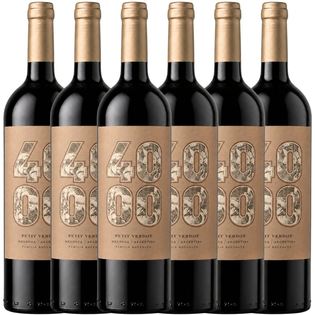 Caja Budeguer 4000 Gran Reserva Petit Verdot x6