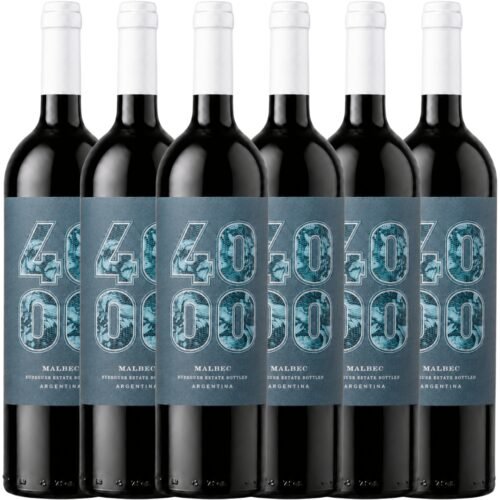 Caja Budeguer 4000 Reserva Malbec x6