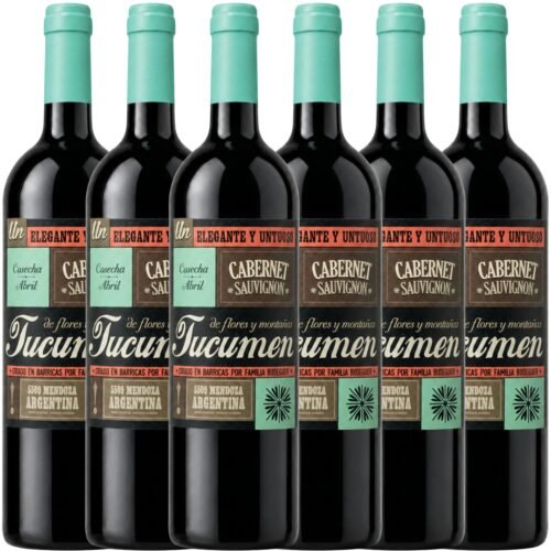 Vino Budeguer Tucumén Reserva Cabernet Sauvignon 750ml x6 unidades