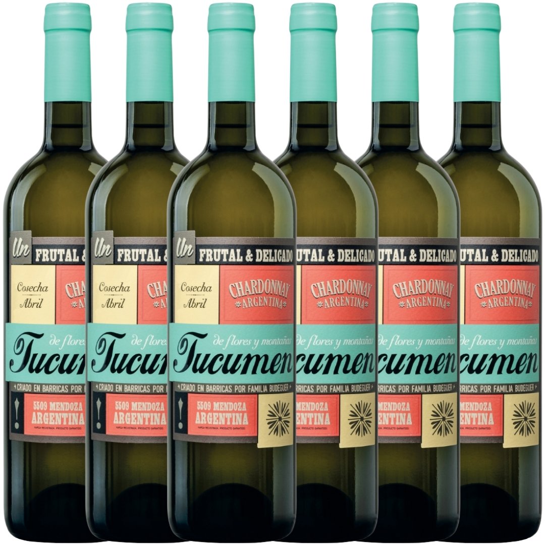 Caja Budeguer Tucumén Reserva Chardonnay x6