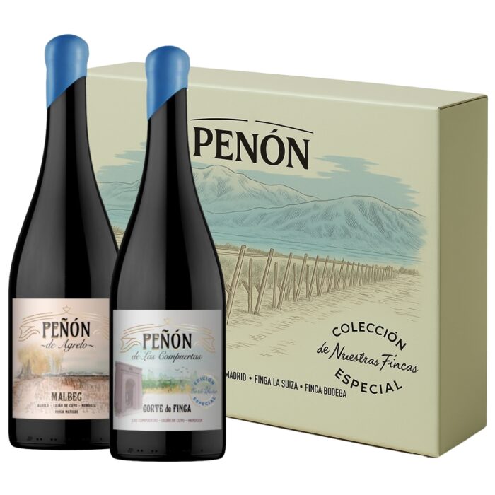 Estuche Vino Peñon de Agrelo Coleccion