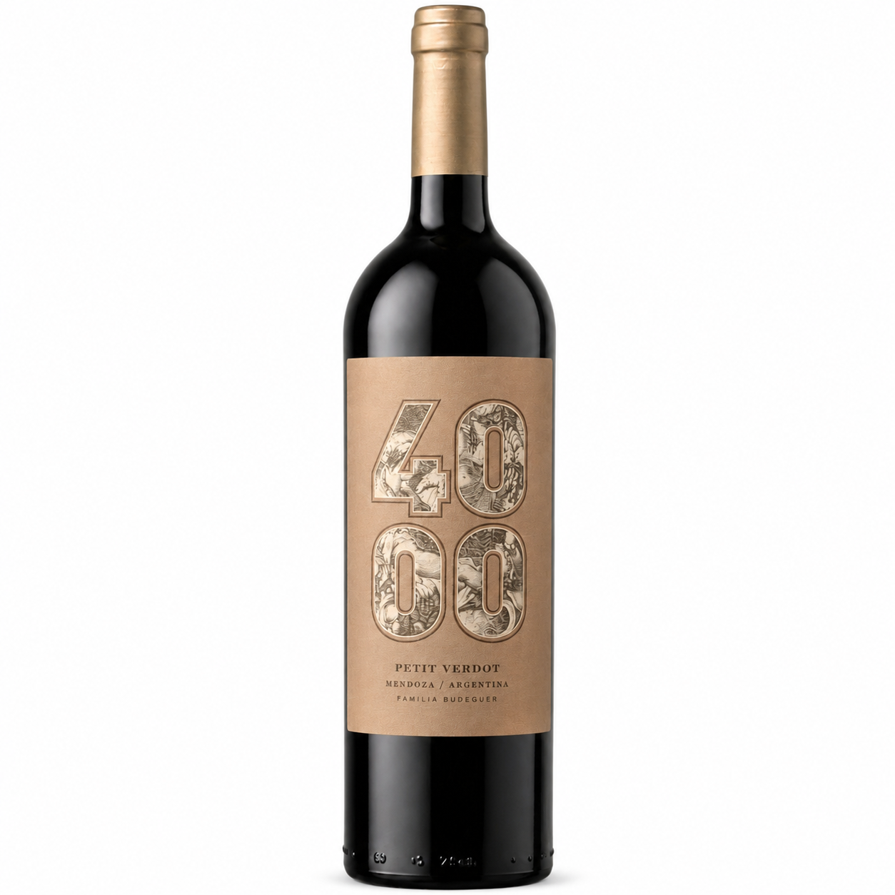 Vino Budeguer 4000 Gran Reserva Petit Verdot 750ml