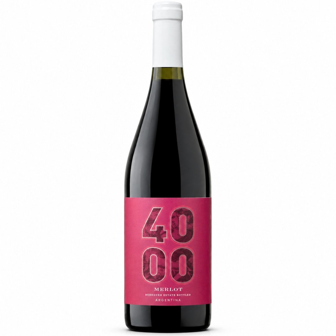 Vino Budeguer 4000 Reserva Merlot 750ml