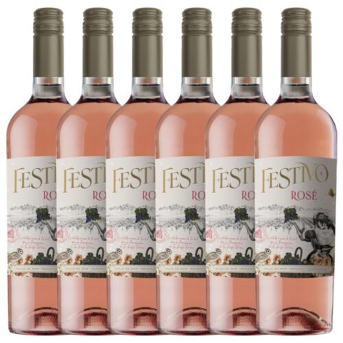 Vino Festivo Rose Monteviejo x 6 unidades