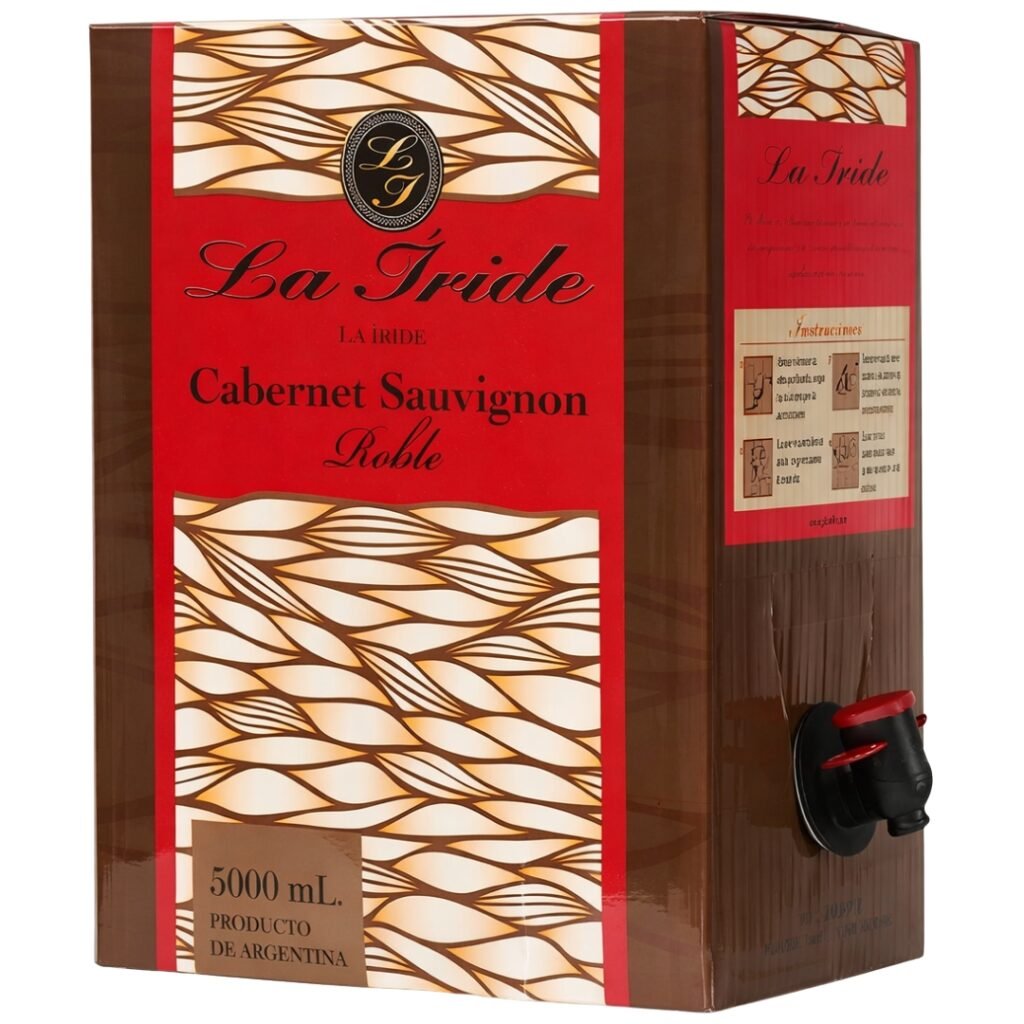 Vino La Iride Premium Cabernet Sauvignon Bag in Box 5 Litros