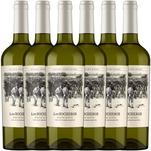 Vino Lamadrid Los Bocheros White Blend 750ml x6 unidades