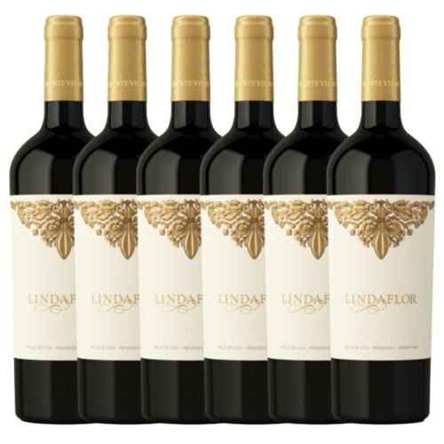 Vino Lindaflor Malbec Monteviejo x 6 unidades