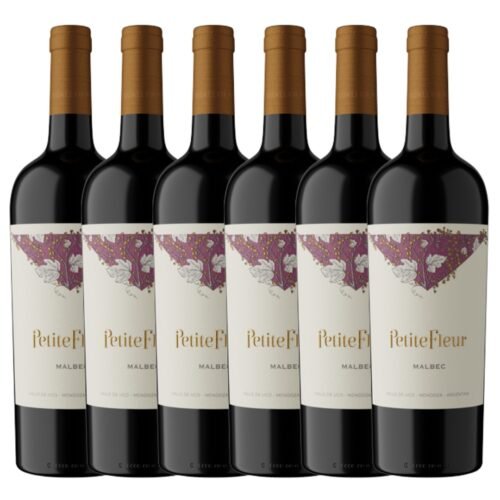 Vino Petite Fleur Malbec x 6 unidades
