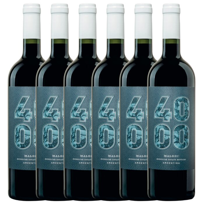 Vino Tucumen 4000 Blue Malbec Reserva x 6 unidades