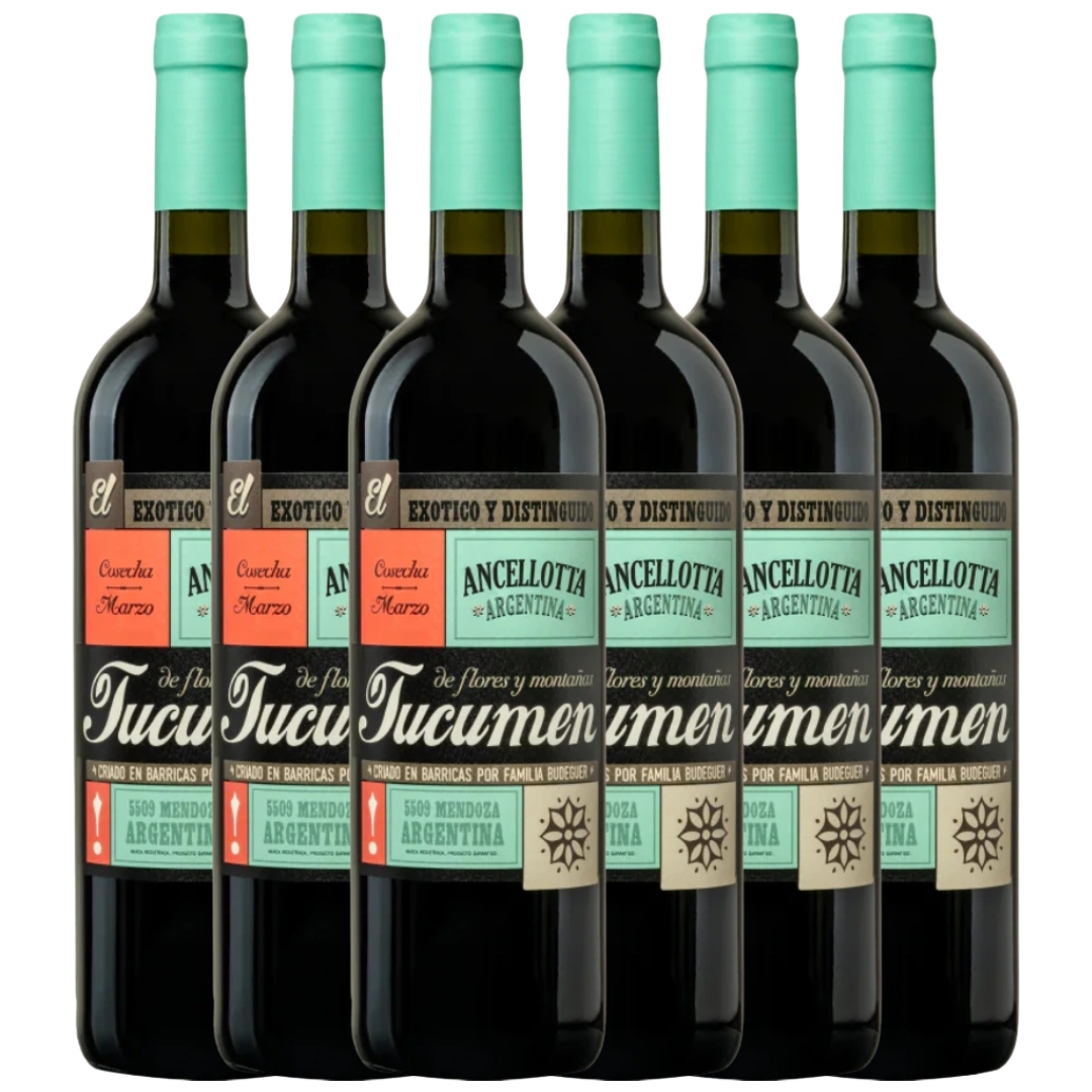 Vino Tucumen Reserva Ancellota Budeguer x6 unidades