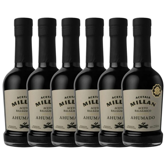 Aceto Balsamico Millan Ahumado 250ml x 6 unidades