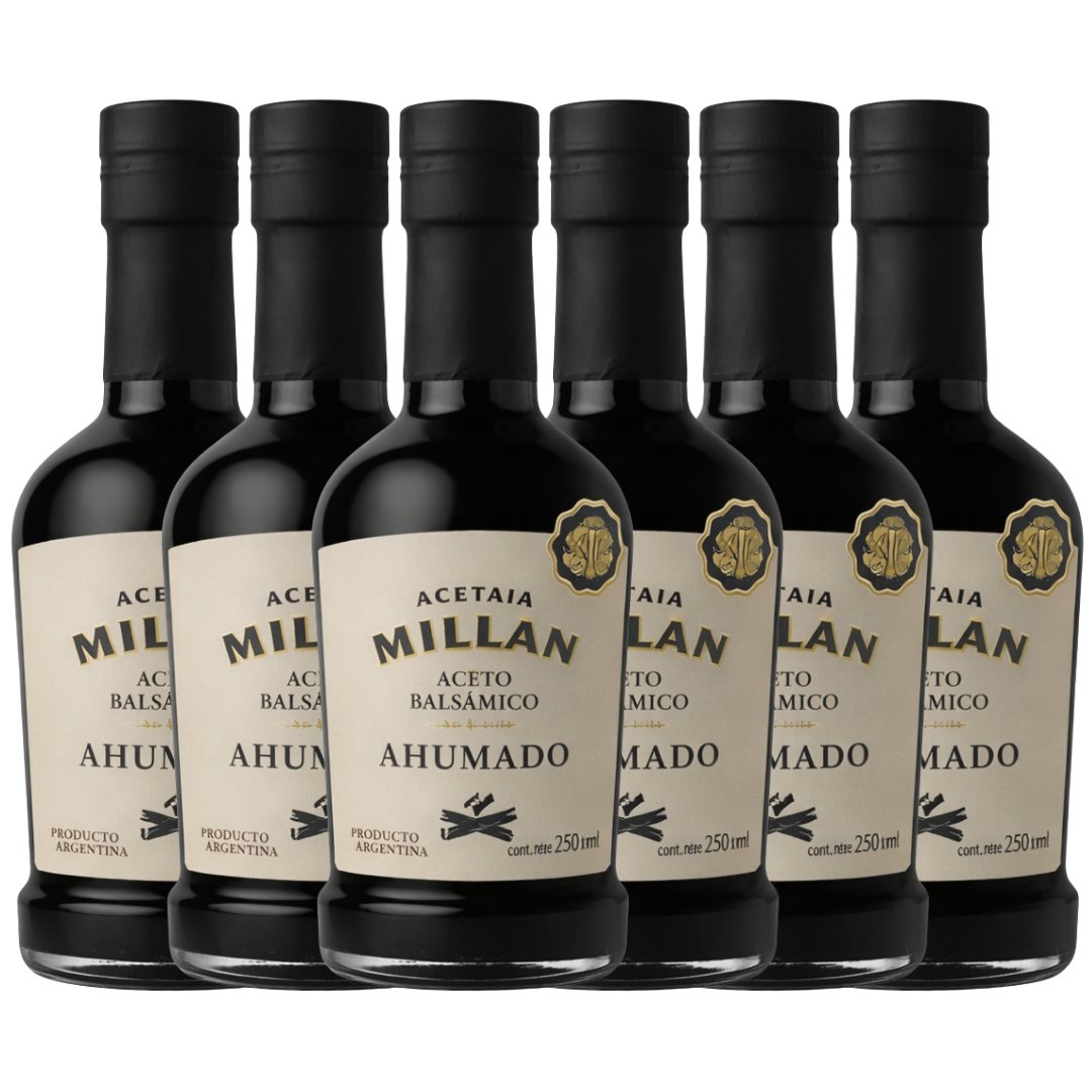 Aceto Balsámico Millán Ahumado x6 unidades