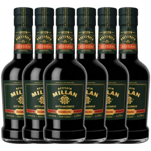 Aceto Balsámico Millán Trebbiano 250ml x6 | Caja