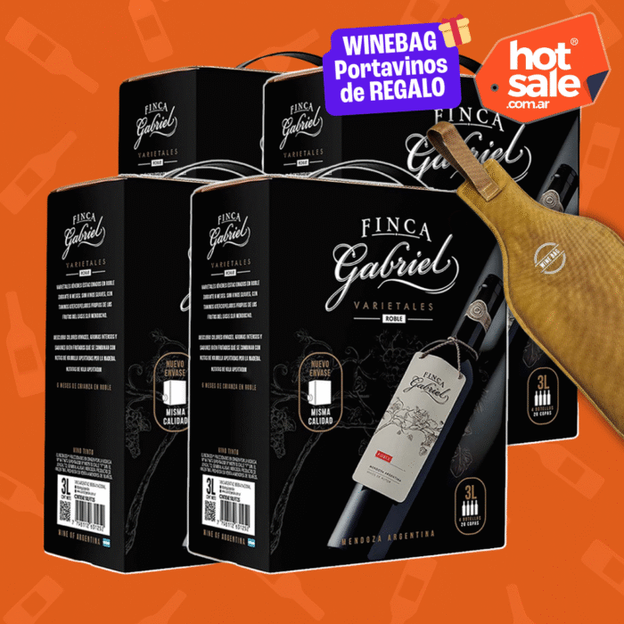 Bag in Box Finca Gabriel x 4 unidades Oferta Hot Sale