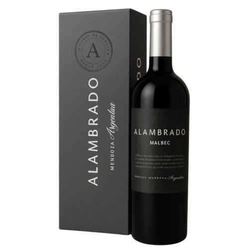 Estuche Vino Alambrado Malbec