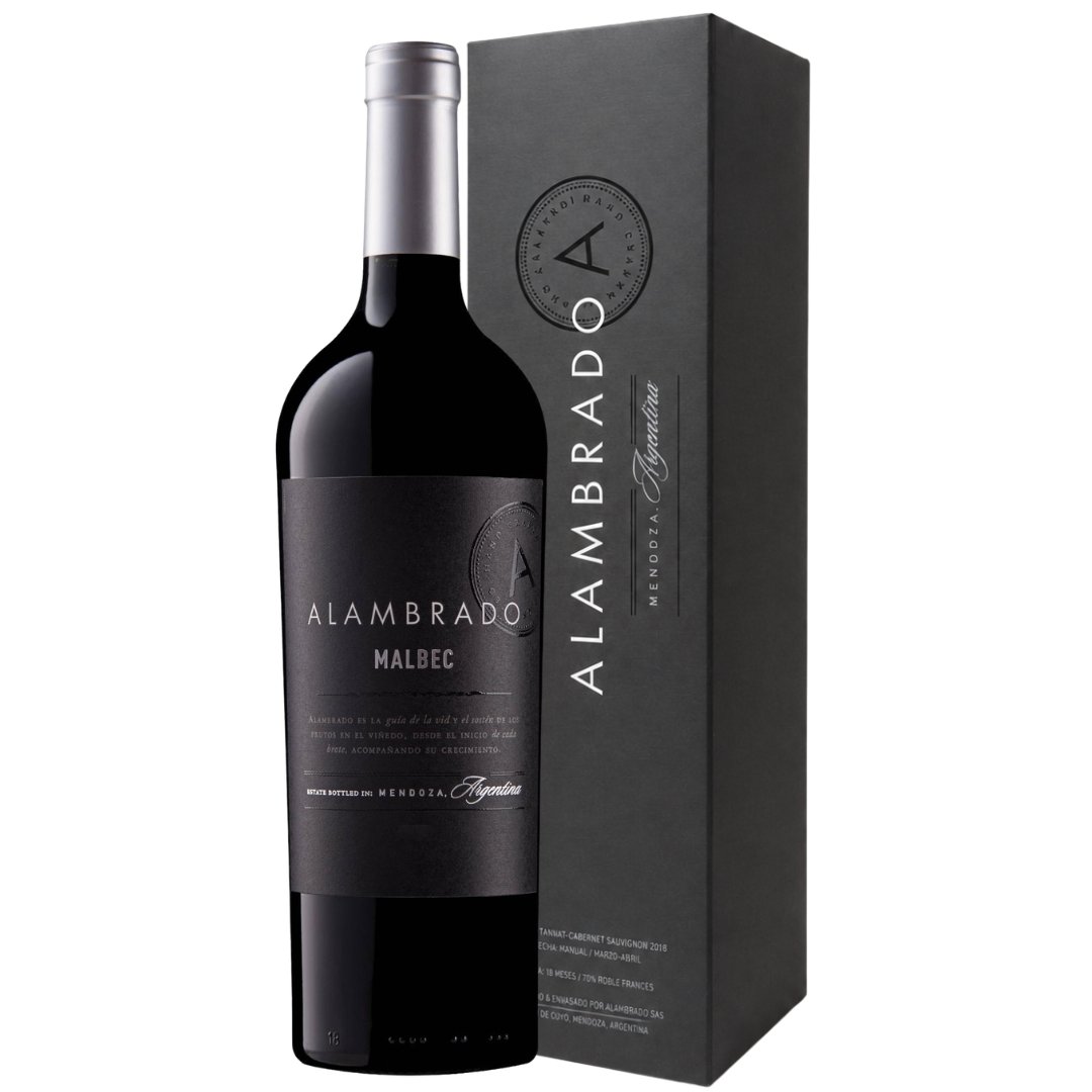 Estuche Vino Alambrado Malbec 750ml