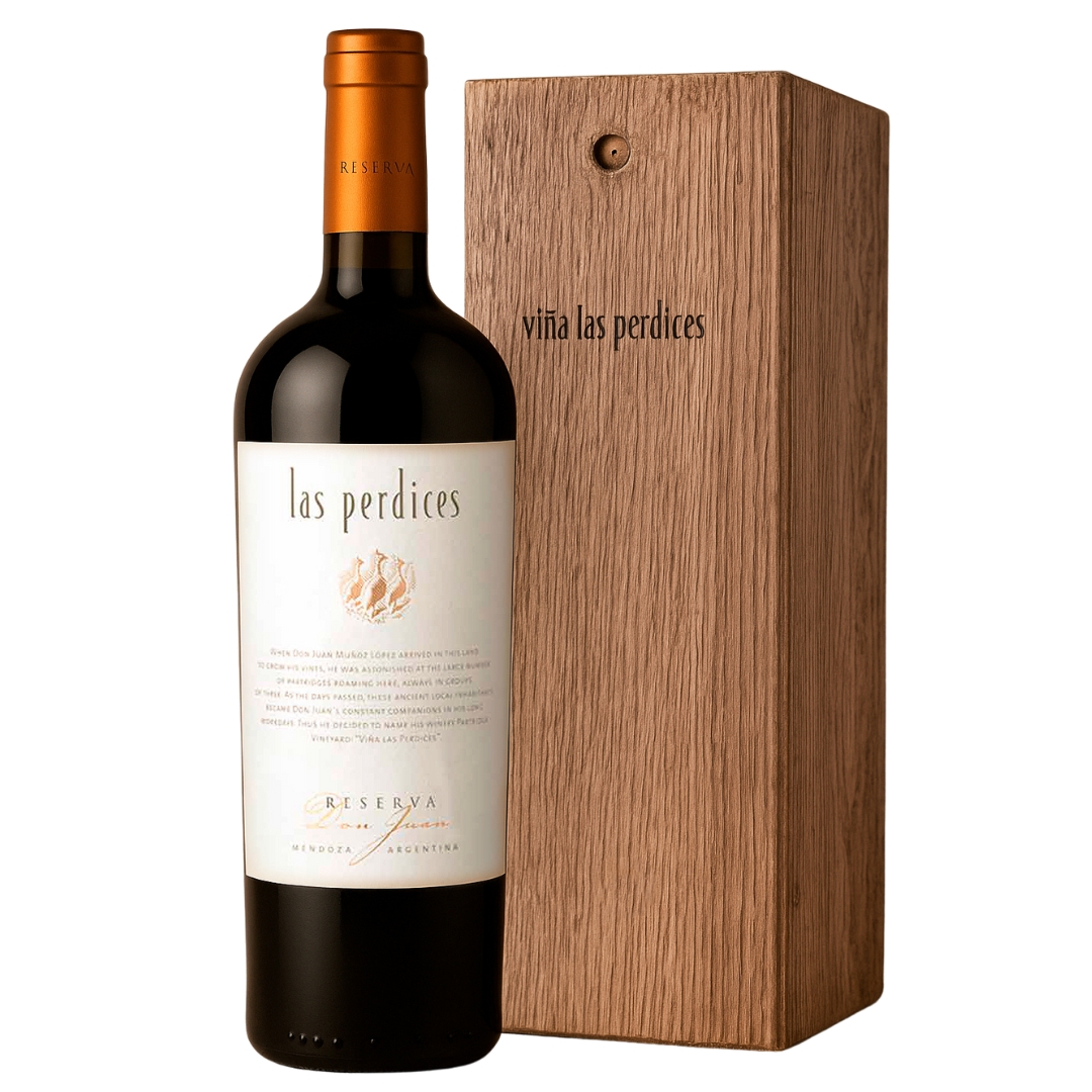 Cofre de madera Don Juan Reserva Magnum 1,5 Litros