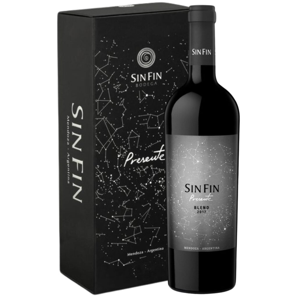 Estuche Vino Presente Malbec Sin Fin 750ml