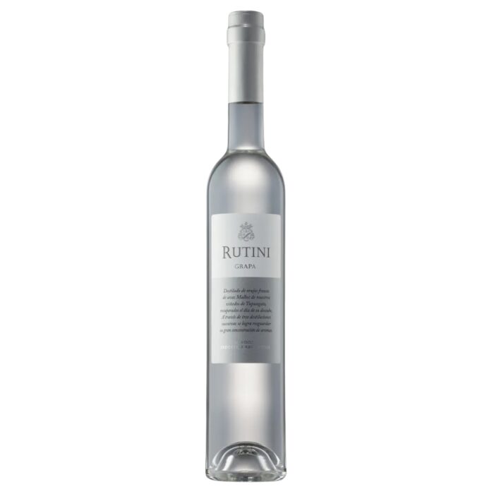 Grapa Rutini Destilado de Orujo de Malbec