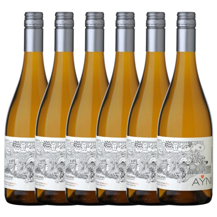 Vino Ayni Chardonnay Chakana x6 unidades