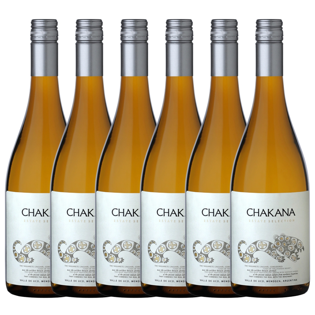 Vino Estate Selección Blanco Chakana x6 unidades