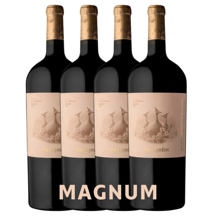 Vino MAGNUM Reserva Malbec Las Perdices x 4 unidades