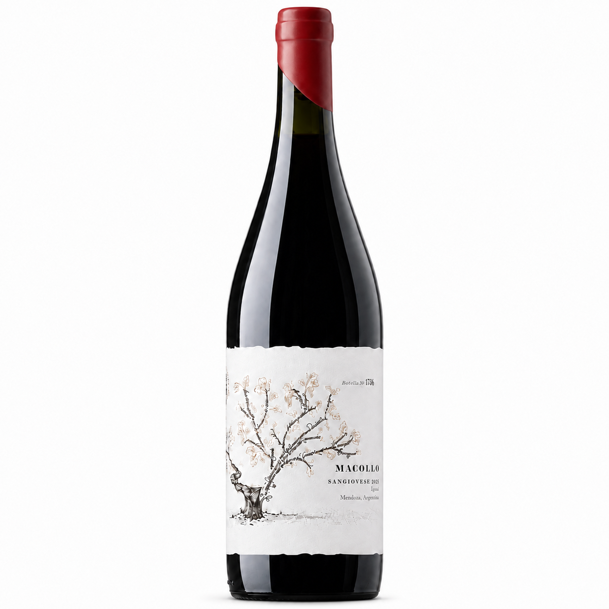 Vino Macollo Sangiovese 750ml Rivadavia