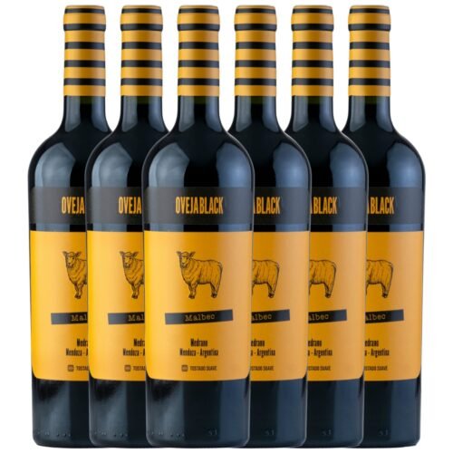 Vino Malbec Oveja Black x6 unidades