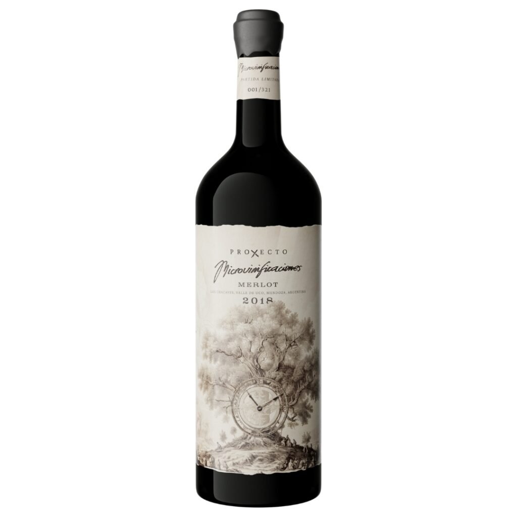 Vino Microvinificaciones Merlot Proyecto X 750ml