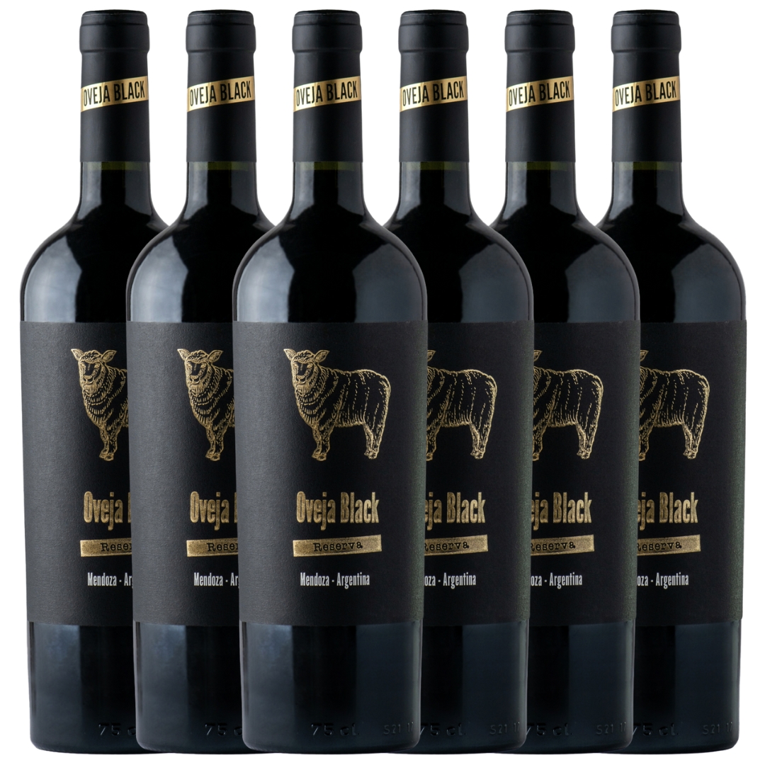 Vino Reserva Malbec Oveja Black x6 unidades