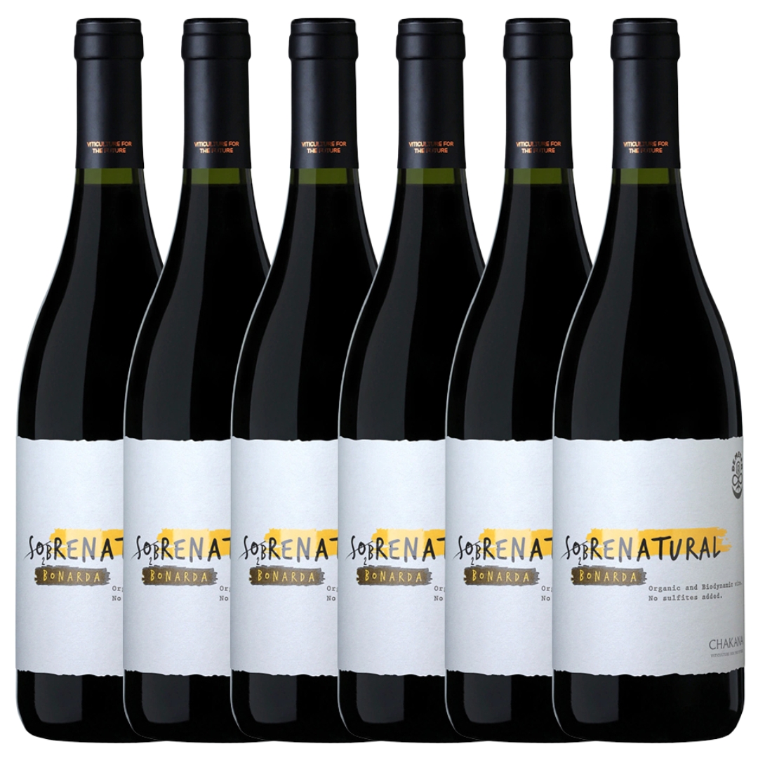 Vino Sobrenatural Bonarda Chakana x6 unidades