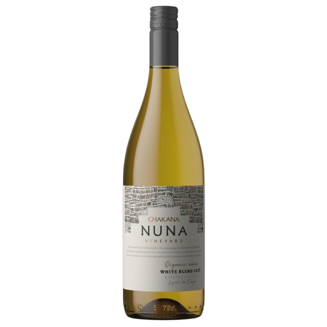 Vino White Blend Nuna Chakana 750ml Orgánico y Biodinámico