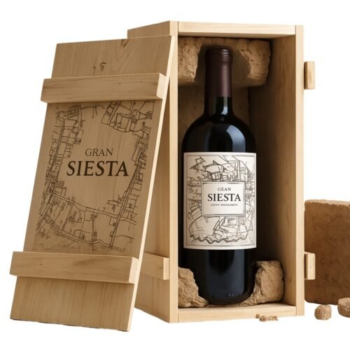 Cofre Vino Gran Siesta Malbec Adobe Magnum 1,5 Litros 2017