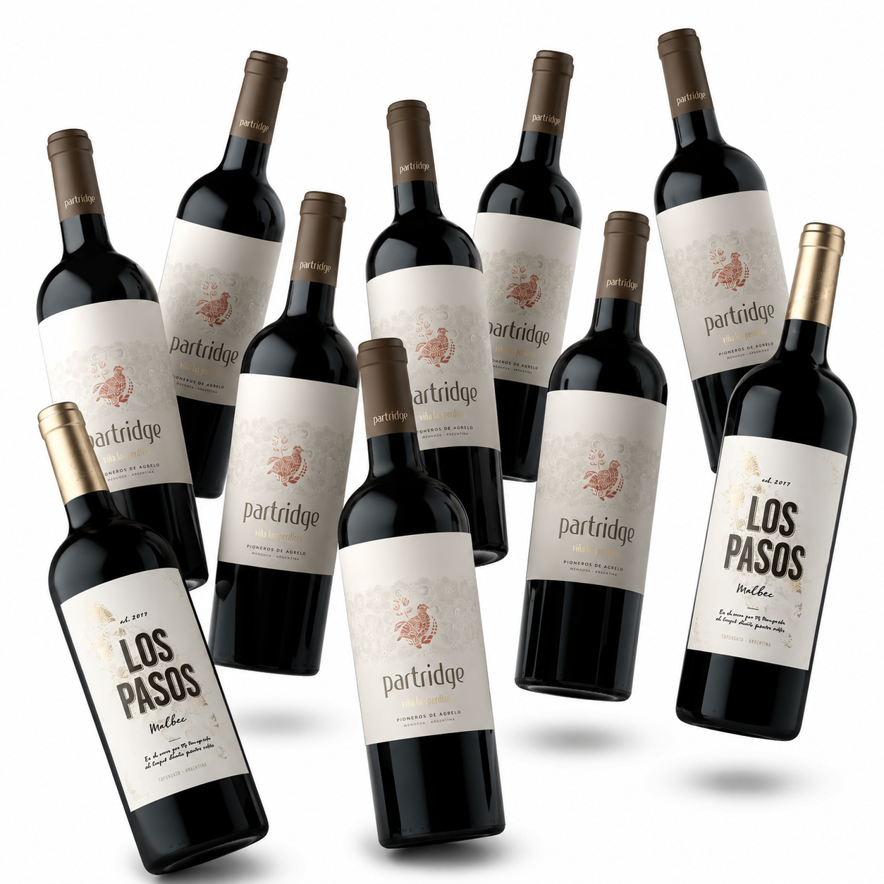 Combo 12 Botellas Precio-Calidad Partridge + Los Pasos