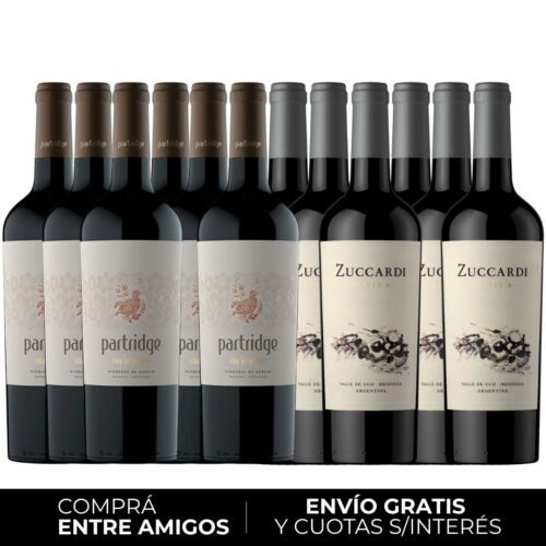 Entre Amigos: Cajas Malbec Zuccardi+Las Perdices