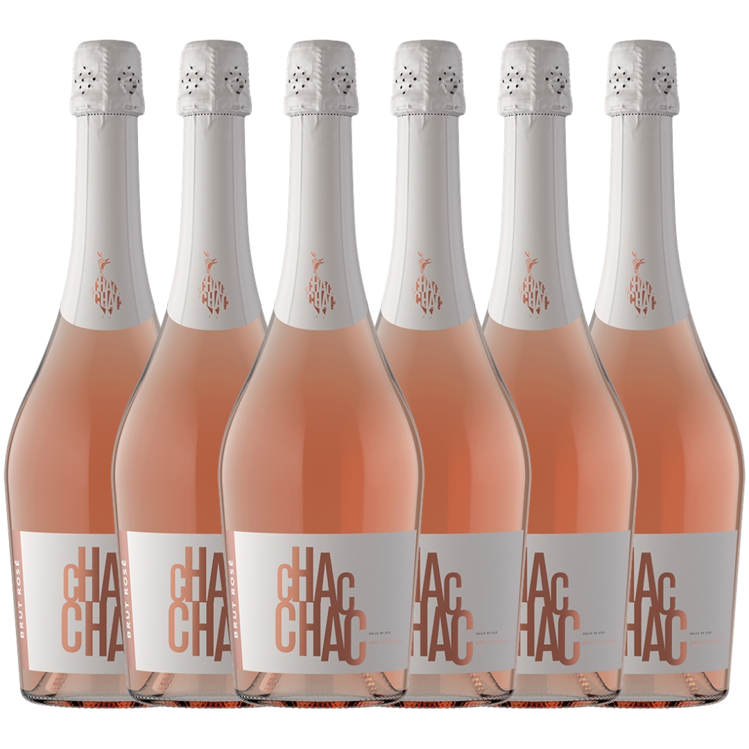 Espumante Brut Rose Chac Chac x6 unidades