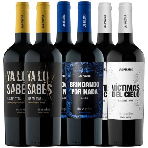 Mix Vino Las Pelotas Perdices Rock x6 unidades