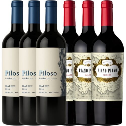 Mix Vinos Bodega Filoso x6 unidades