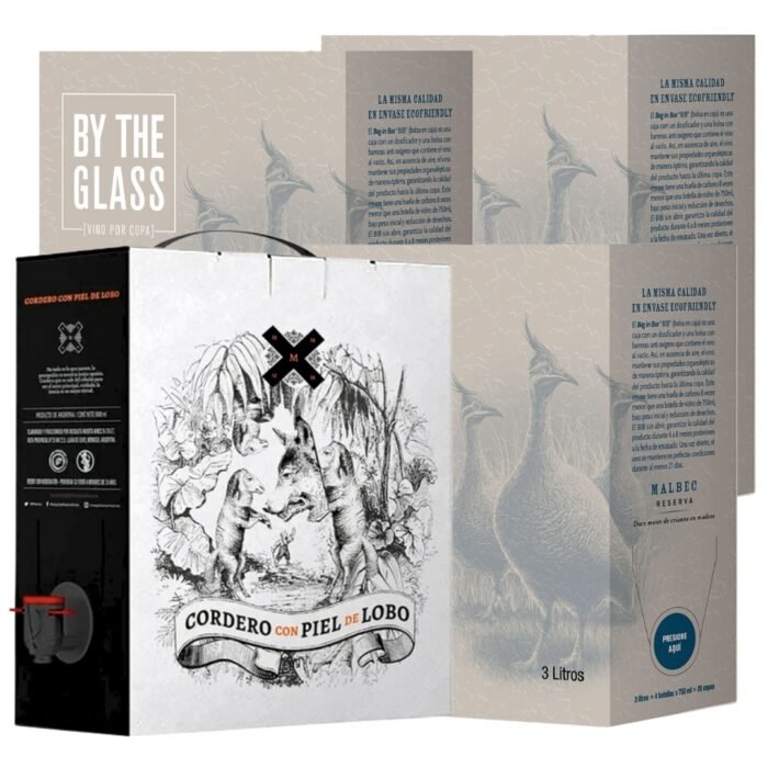 Promo Mix Vino Bag in Box Perdices Reserva + Cordero