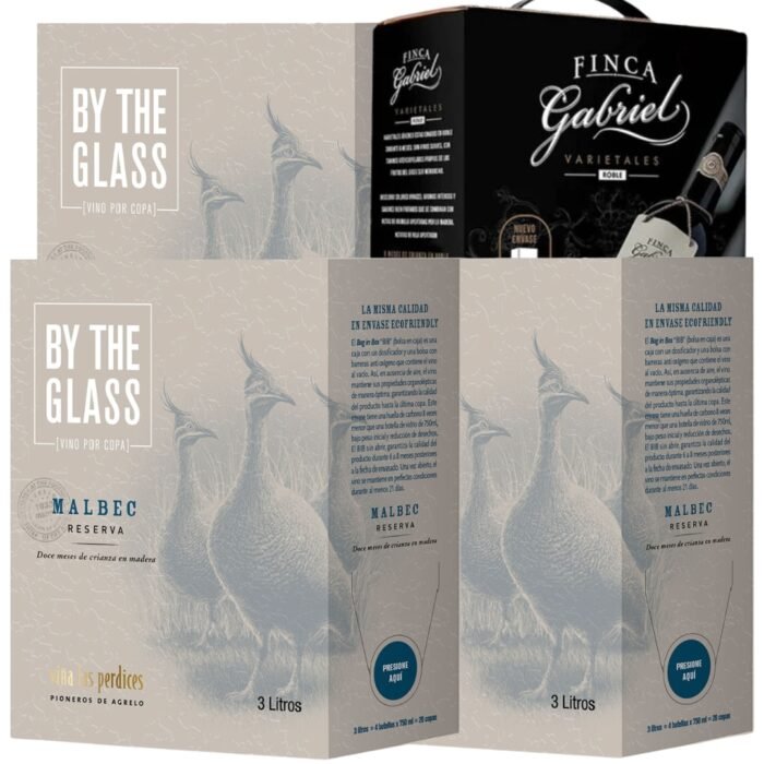 Promo Mix Vino Bag in Box Perdices Reserva + Finca Gabriel