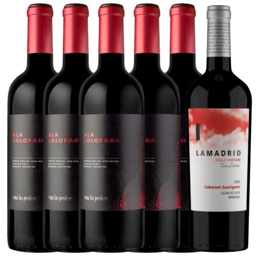 Promo Vino Perdices Ala Colorada + Lamadrid Clásico