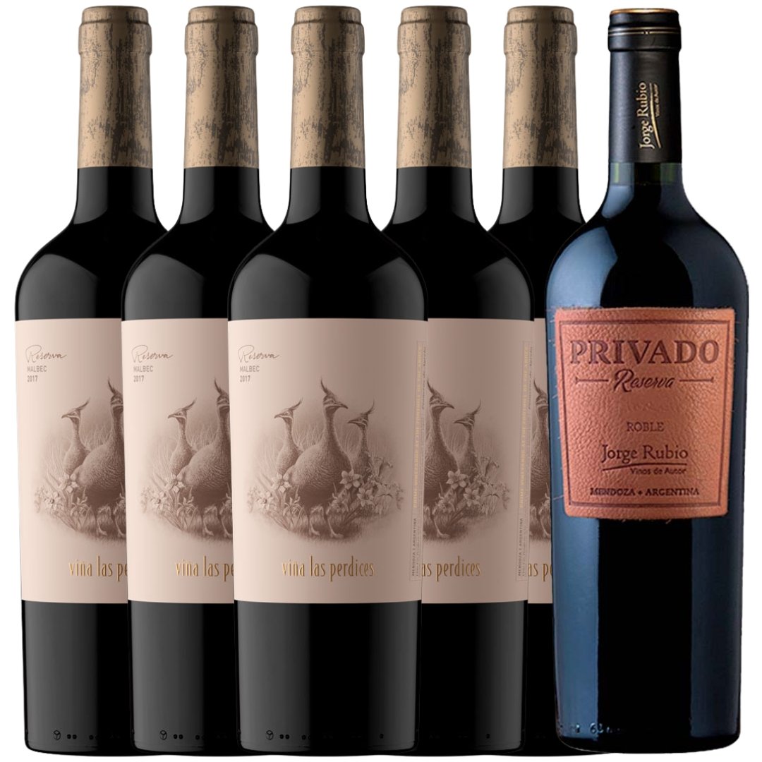 Promo Vino Perdices Reserva + Privado de Regalo