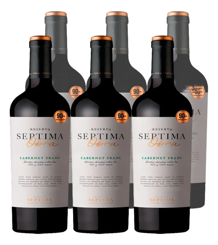 Septima Obra Reserva Cabernet Franc x 6 unidades