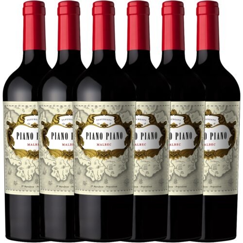 Vino Malbec Piano Piano x6 unidades