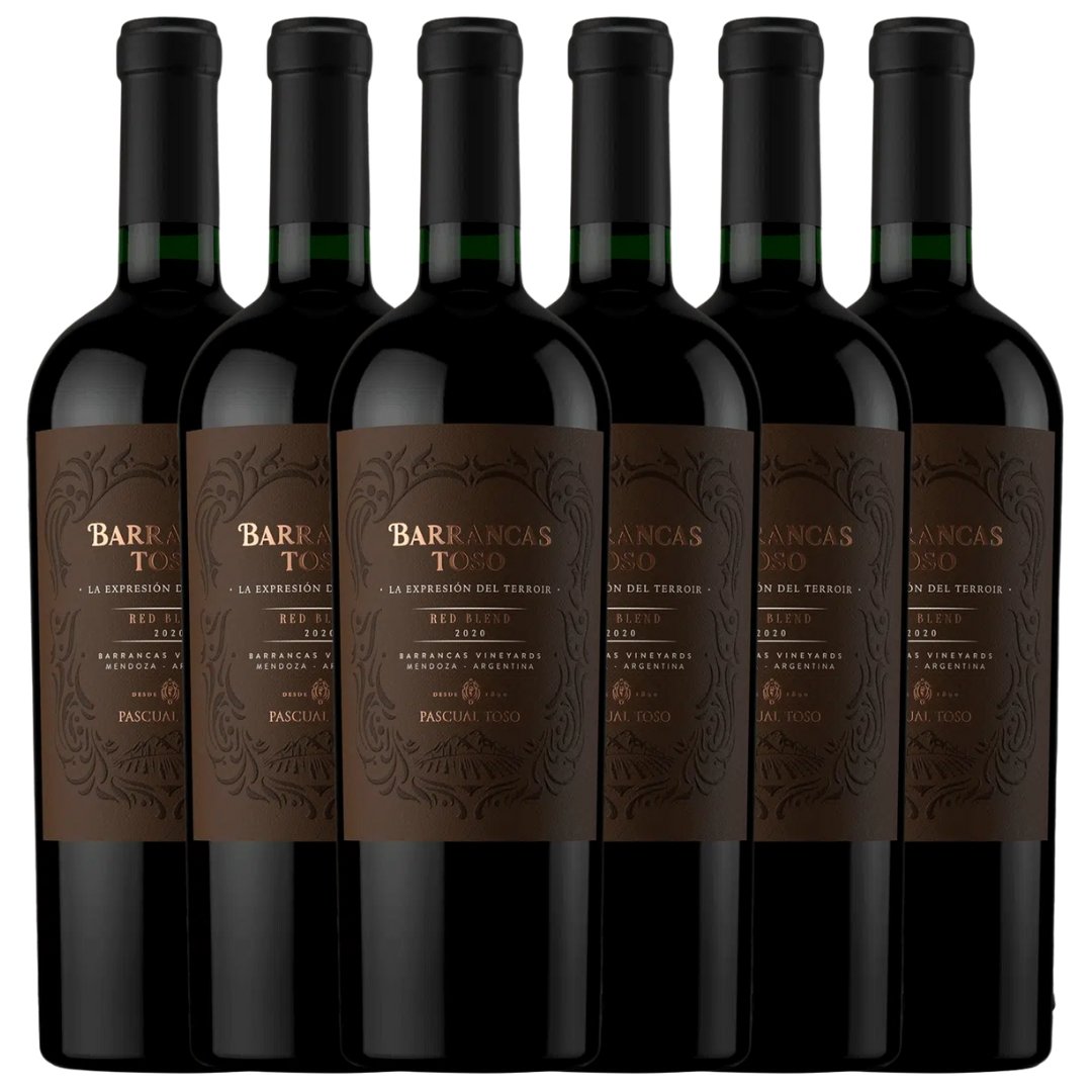 Vino Terroir Selection Blend Barrancas Toso x6 unidades