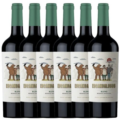 Vino Escandalosos Blend x 6