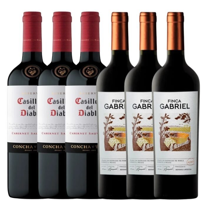 "Pack 3" Casillero del Diablo y Finca Gabriel Cabernet Sauvignon